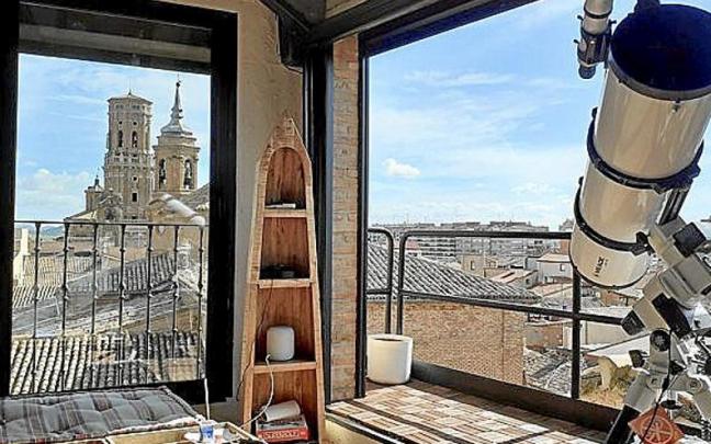 Una vivienda premiada en Tudela por su rehabilitaci&oacute;n.