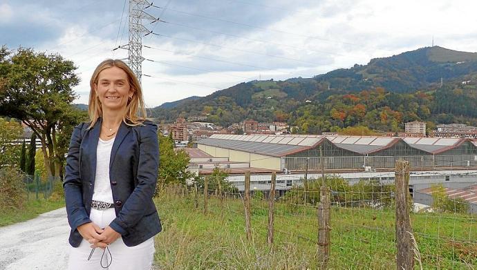 La alcaldesa de Beasain, Leire Artola. Foto: N.G.
