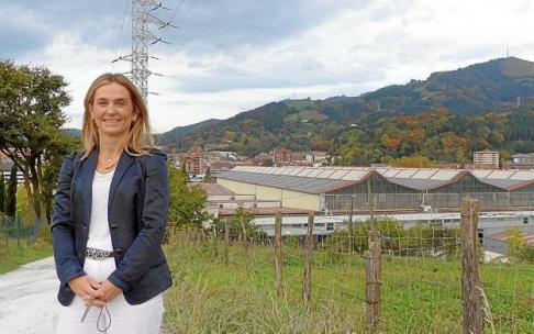 La alcaldesa de Beasain, Leire Artola. Foto: N.G.