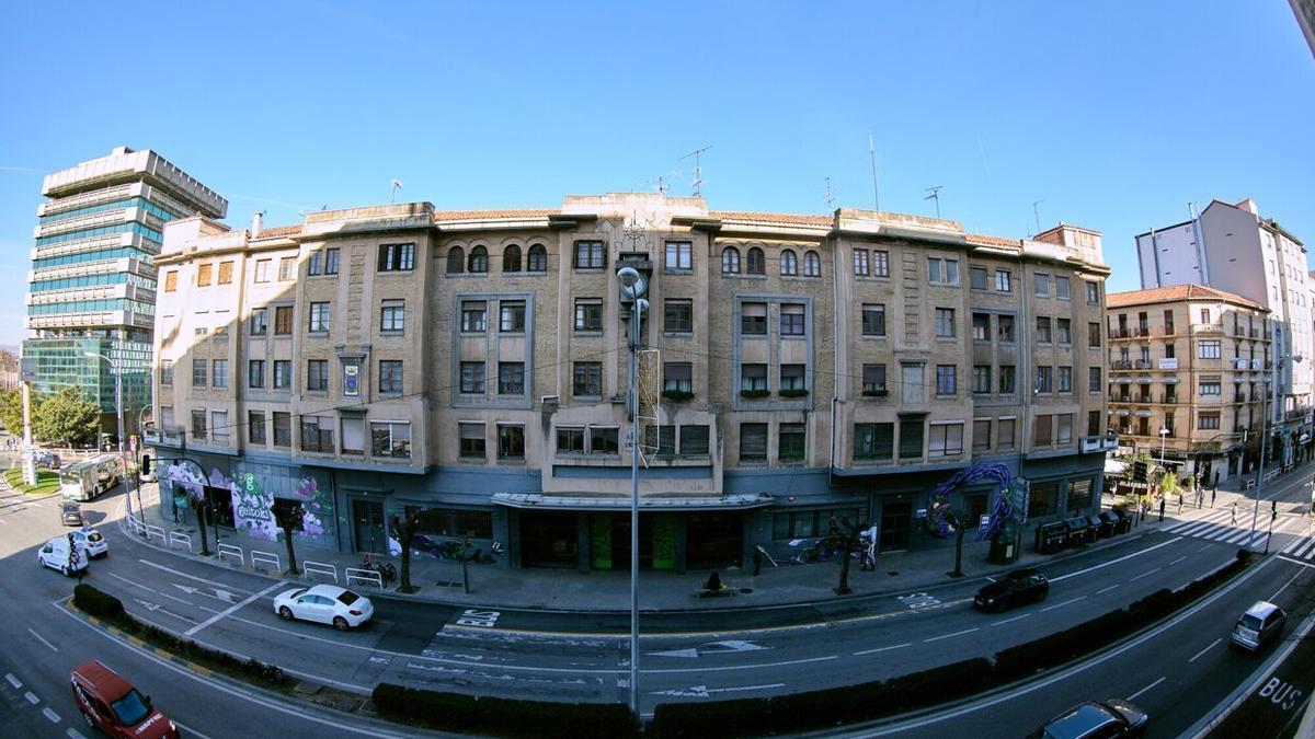 La antigua estación de autobuses Pamplona