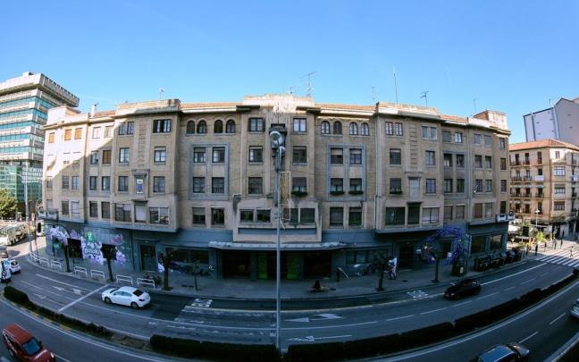 La antigua estación de autobuses Pamplona La antigua estación de autobuses Pamplona