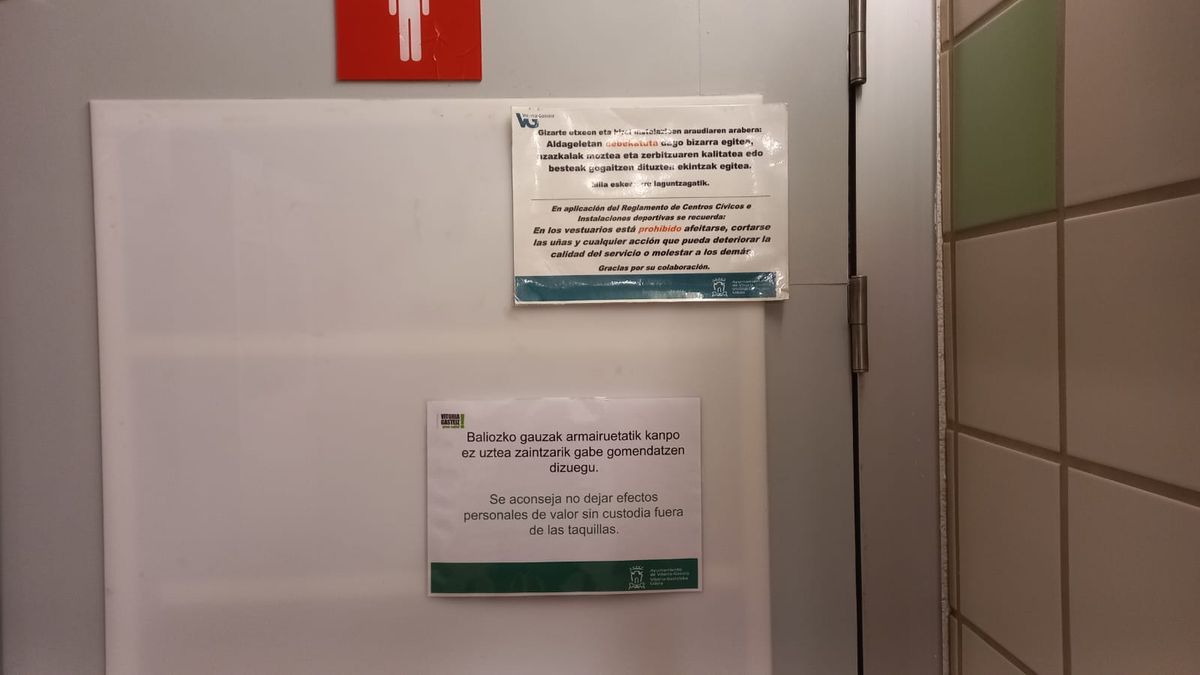 El consejo para evitar que te roben si vas a nadar en Vitoria