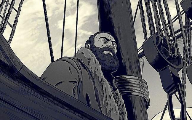 Imagen de animación de ‘Magallanes: la primera vuelta al mundo’. | FOTO: MOVISTAR PLUS+ Imagen de animación de ‘Magallanes: la primera vuelta al mundo’. | FOTO: MOVISTAR PLUS+