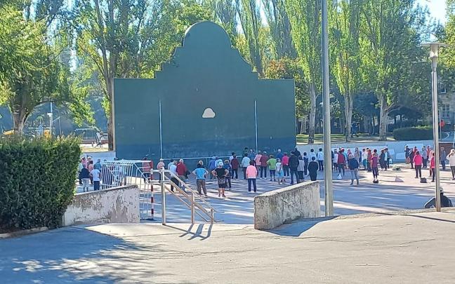 El Parque del Norte ha acogido los ensayos de la coreografía. El Parque del Norte ha acogido los ensayos de la coreografía.