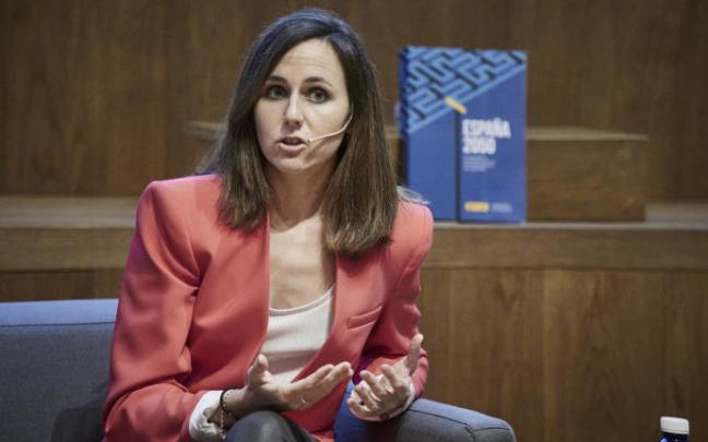 La ministra de Derechos Sociales y Agenda 2030, Ione Belarra.