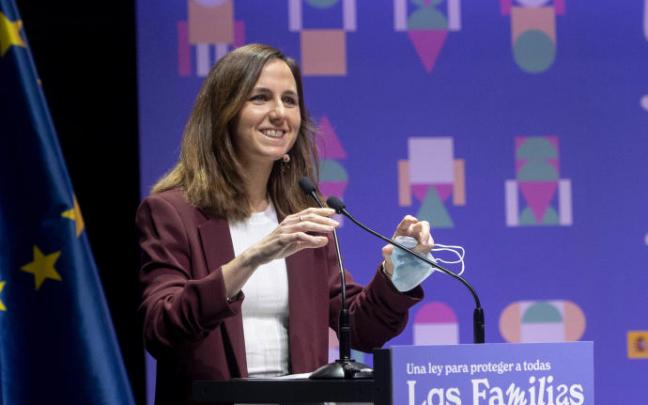 La ministra de Derechos Sociales y Agenda 2030, Ione Belarra.