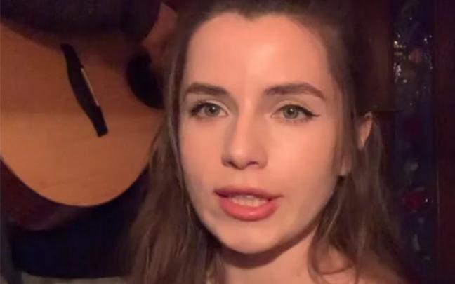 La cantante ucraniana Khrystyna Soloviy. La cantante ucraniana Khrystyna Soloviy.