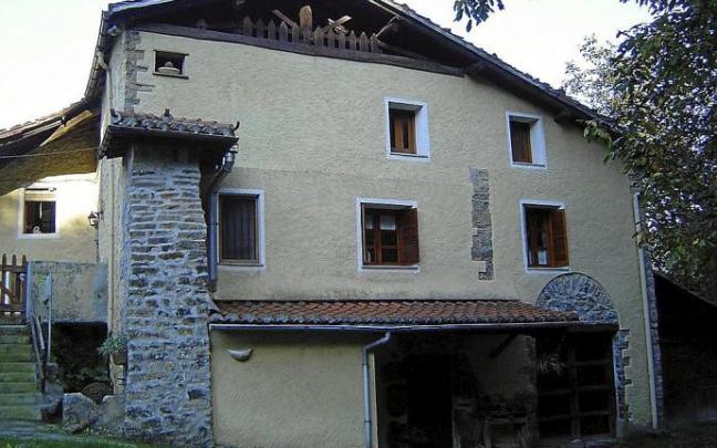 Aspecto que ofrece desde el exterior el molino de Elorza Buru del barrio de San Juan. Foto: Patxi Larrañaga