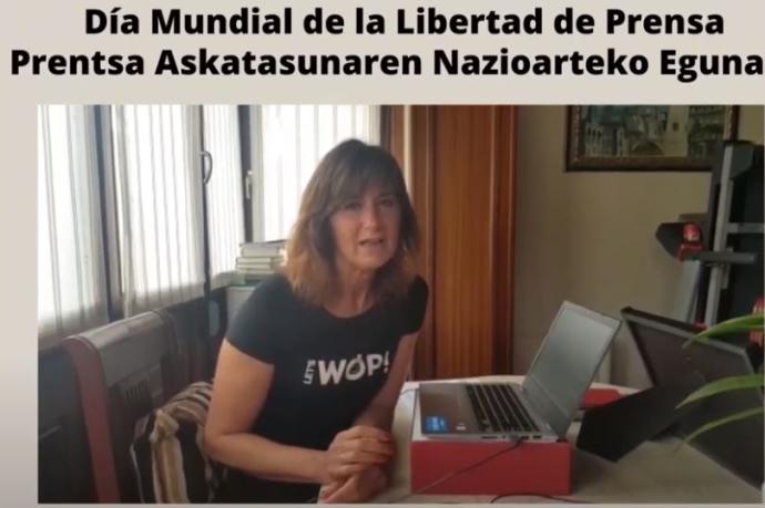 El Colegio Vasco de Periodistas y la Asociación Vasca de Periodistas reivindica la importancia de la labor periodística en el Día Mundial de la Libertad de Prensa