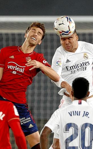 Lucas Torró y Casemiro, en el partido de la pasada Liga. Foto: Efe
