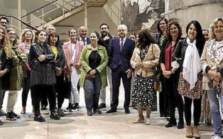 Participantes en Solar de Samaniego.