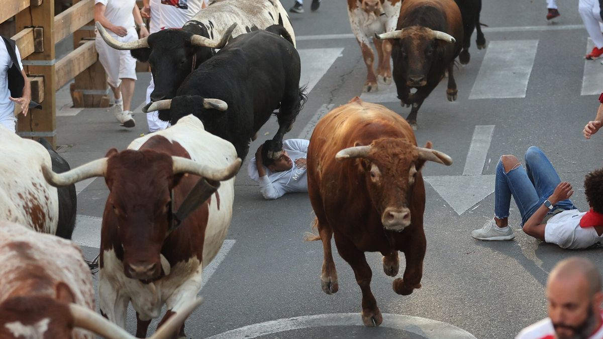 Primer encierro de fiestas de Tudela