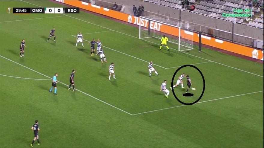 1- La posibilidad de desborde directo del propio extremo.