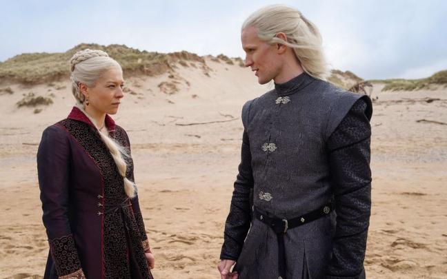 Matt Smith como Daemon Targaryen en 'La Casa del Dragón'. Matt Smith como Daemon Targaryen en 'La Casa del Dragón'.