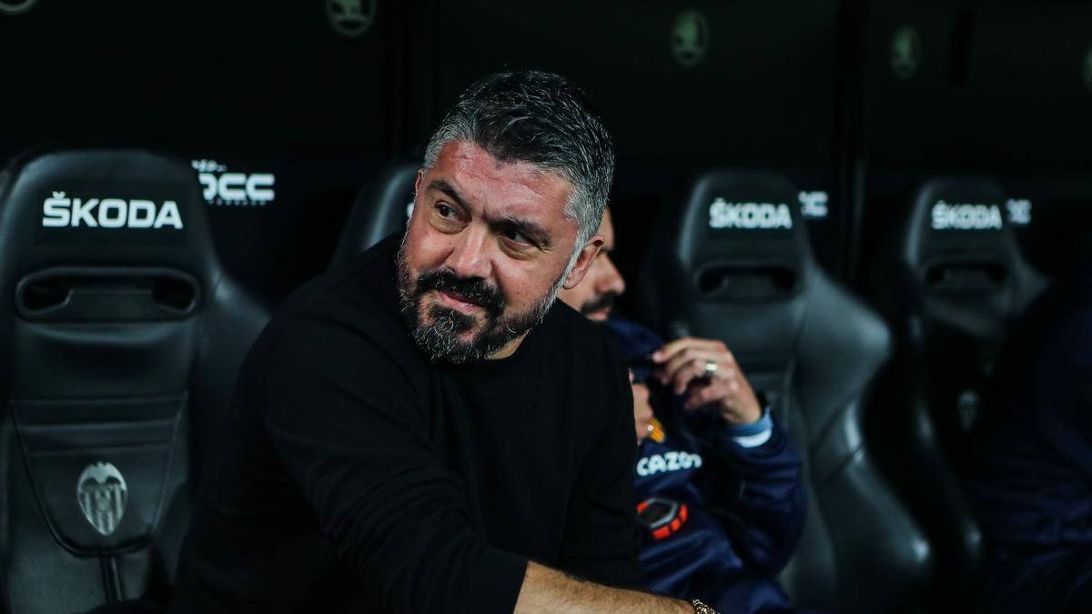 El hasta ahora entrenador del Valencia CF, Gennaro Gattuso.