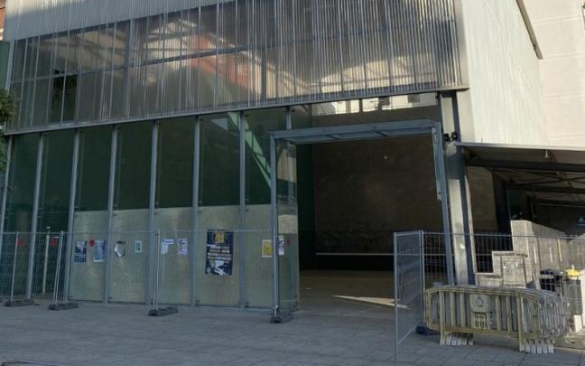 Las obras ya han comenzado en el frontón de Mamariga.