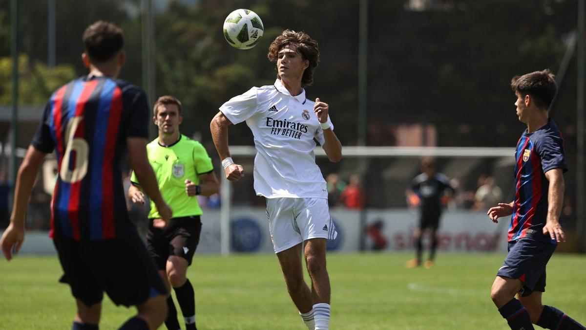 Julen Jon Guerrero, en el torneo de Portugalete
