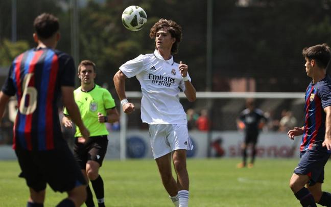 Julen Jon Guerrero, en el torneo de Portugalete