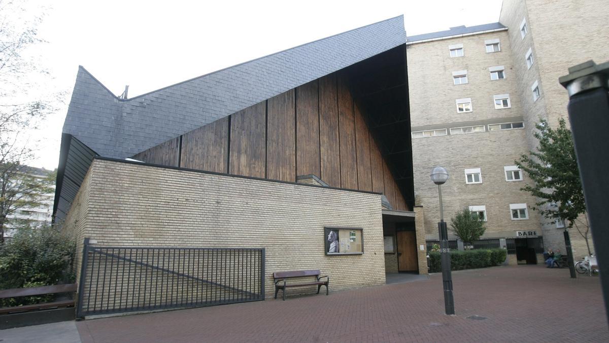 Exterior de la iglesia de Los Ángeles