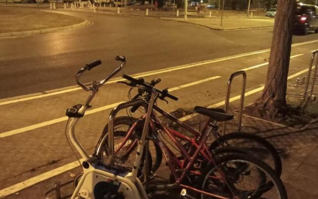 La bici estática en Sansomendi