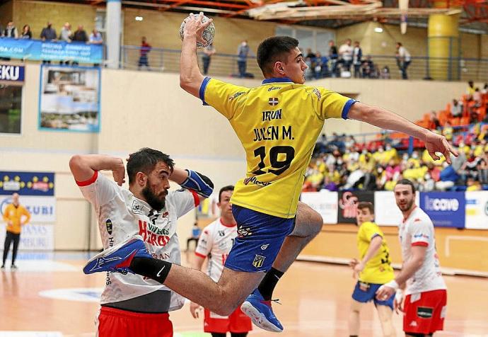 El Bidasoa tratará de prolongar la temporada hasta la final de la Copa Asobal. Foto: Gorka Estrada