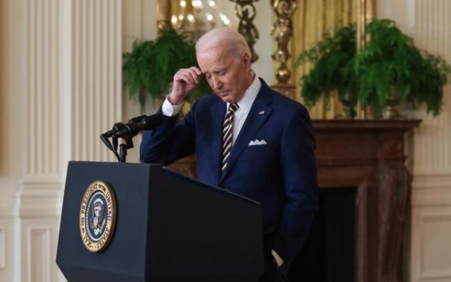 Biden, dijo estar "profundamente decepcionado" por el fracaso en el Senado de la gran reforma electoral. Biden, dijo estar "profundamente decepcionado" por el fracaso en el Senado de la gran reforma electoral.