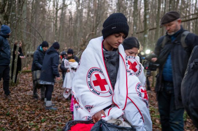 La ONU y la Cruz Roja llevan ayuda a los migrantes