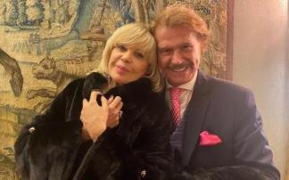 Bárbara Rey y Bigote Arrocet, juntos.