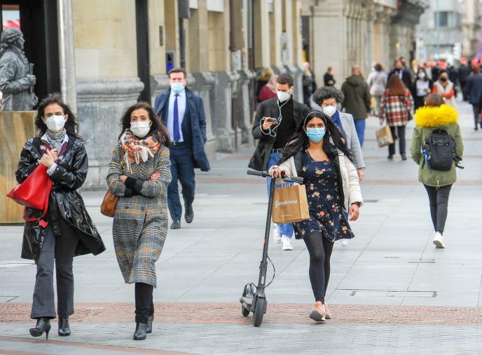La incidencia del virus en Euskadi ha superado este domingo los 150 casos por cada 100.000 habitantes