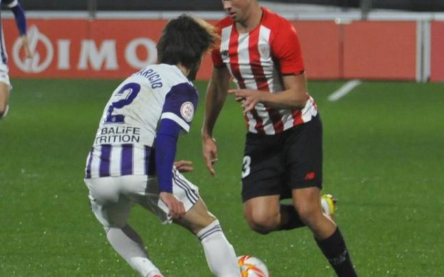 Imagen del duelo disputado en Lezama.