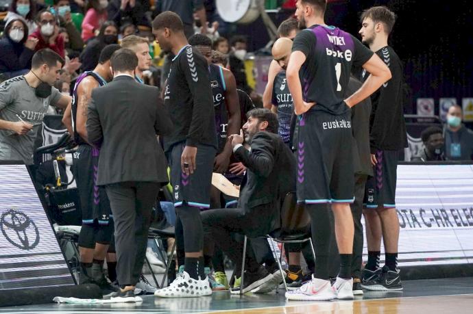 El Bilbao Basket-Unicaja vuelve a aplazarse debido al coronavirus