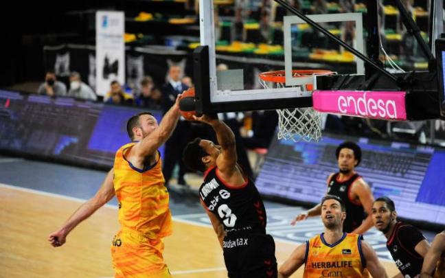 El Bilbao Basket cae ante el Herbalife Gran Canaria.