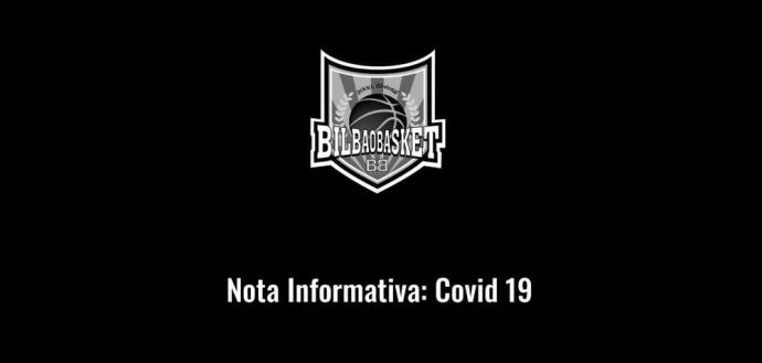 El Bilbao Basket comunicó ayer un positivo por coronavirus.