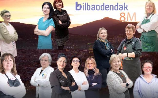 bilbaoDendak homenajea con motivo del 8M a las emprendedoras que dan vida al tejido comercial de la ciudad
