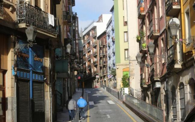 Una vista del barrio de Bilbao La Vieja.
