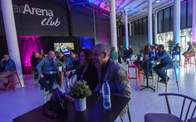 El Bilbao Basket reunió a sus patrocinadores en el Bilbao Arena.