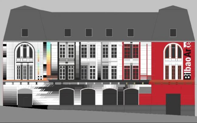 La fachada de la Fundación BilbaoArte, uno de los espacios que acoge la muestra