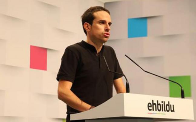 El responsable de Programas de EH Bildu, Pello Otxandiano