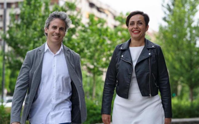 Unai Fernández de Betoño y Rocío Vitero