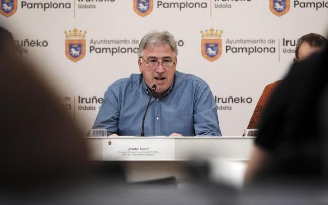 Asiron, en una rueda de prensa.