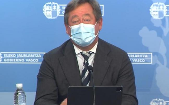 El portavoz del Gobierno vasco, Bingen Zupiria El portavoz del Gobierno vasco, Bingen Zupiria