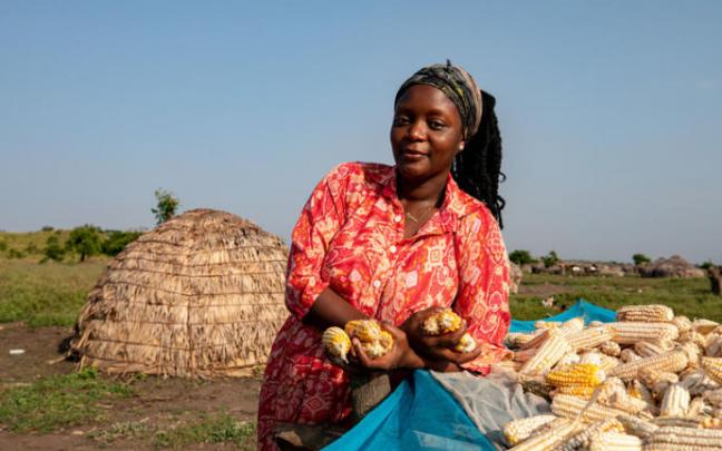La cocinera sierraleonesa Ghana Fatmata Binta.