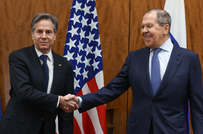 Anthony Blinken y Serguéi Lavrov se reunieron hace dos semanas en plena crisis por Ucrania