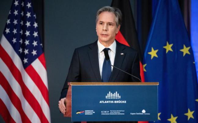 "Rusia ha planteado el verdadero desafío a la seguridad europea", ha asegurado Antony Blinken. "Rusia ha planteado el verdadero desafío a la seguridad europea", ha asegurado Antony Blinken.