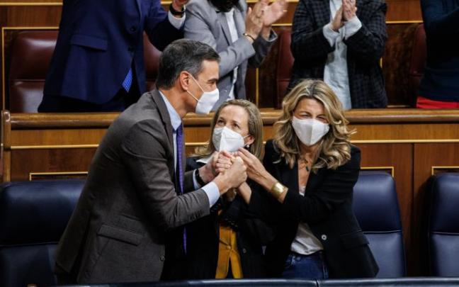 El Congreso convalida la reforma laboral tras una votación inédita.