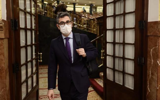 El ministro de la Presidencia, Félix Bolaños