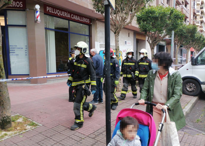 Imagen del dispositivo habilitado este martes en Gerardo Armesto.