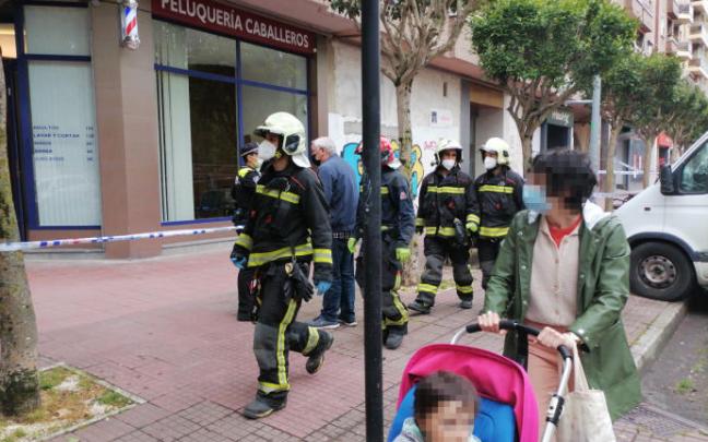 Imagen del dispositivo habilitado este martes en Gerardo Armesto.