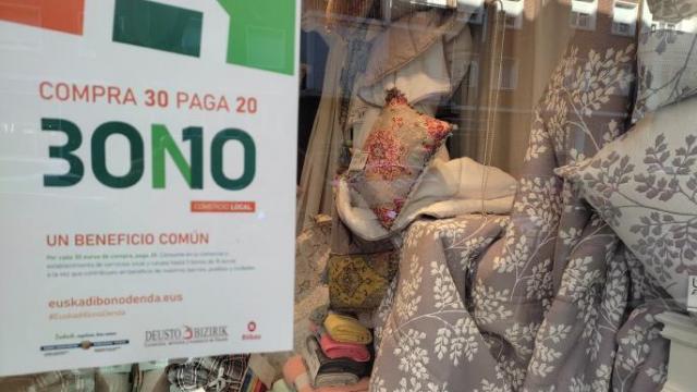 Comercio adherido a Euskadi Bono Denda.