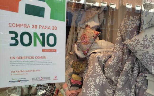 Comercio adherido a Euskadi Bono Denda.